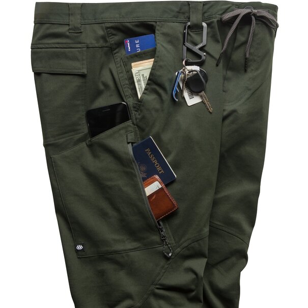 686 Mens Everywhere Pant -Relax Fit Dark Green