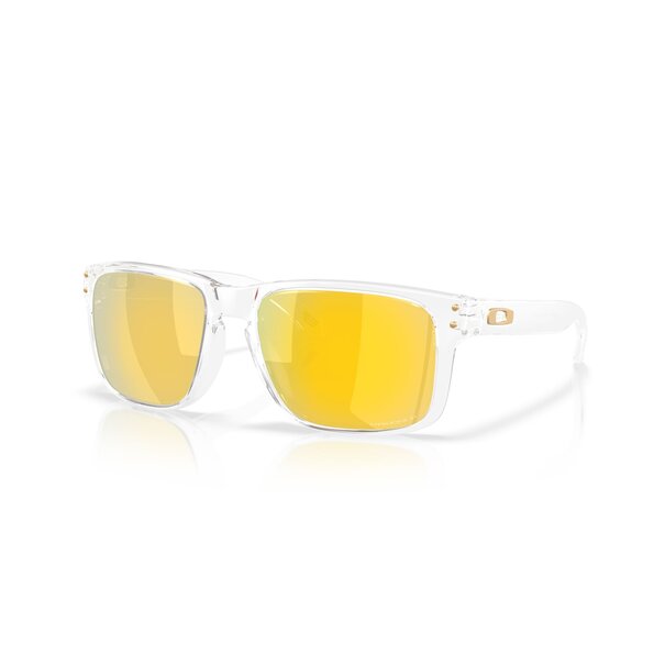 Oakley Holbrook Clear w/ Prizm 24K Polar
