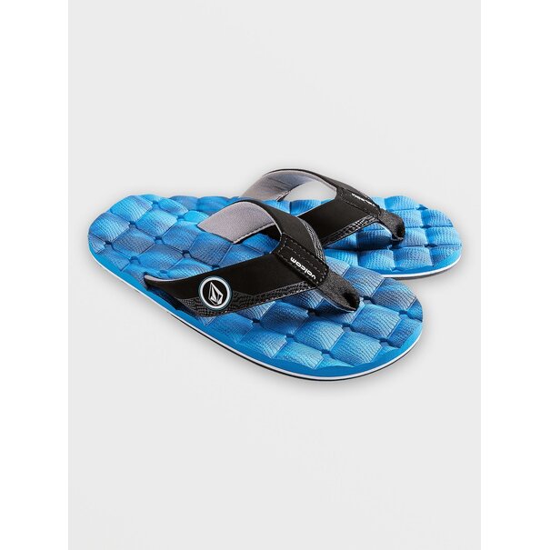 Volcom Volcom Boys Big Youth Recliner Sandal-Marina Blue
