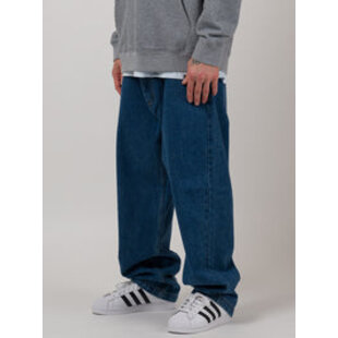OG Baggy 5 Pocket Denim Pants-Indigo Medium Acid Wash