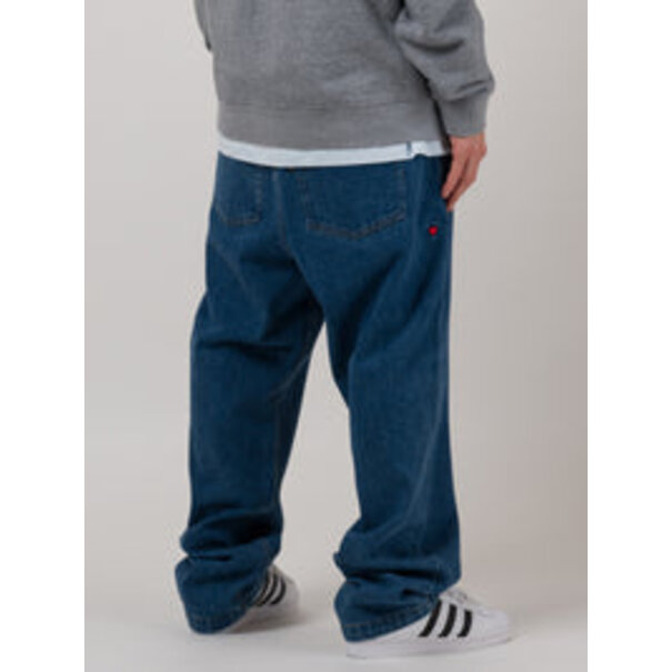 Loviah OG Baggy 5 Pocket Denim Pants-Indigo Medium Acid Wash