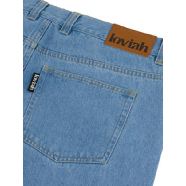 Loviah OG Baggy 5 Pocket Denim Pants-Indigo Lightwash
