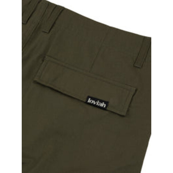 Loviah Rangers Ripstop Cargo Pants-Army Green
