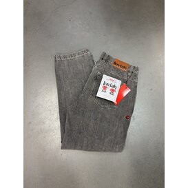OG Baggy 5 Pocket Denim Pants-Grey Stonewash