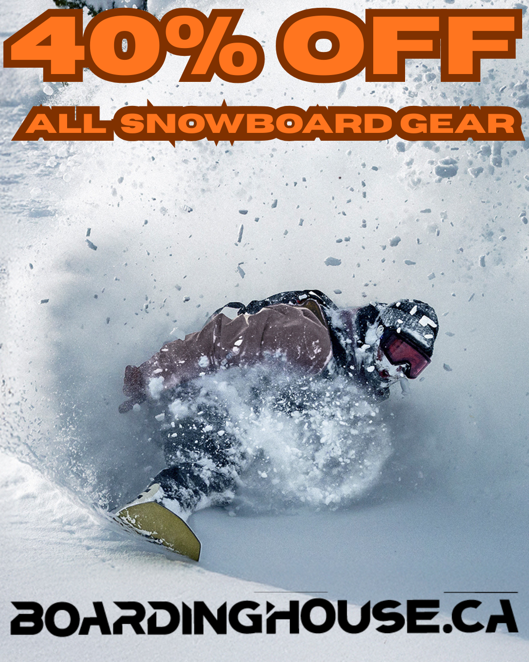 40% Off All Snowboard Gear – Store Liquidation Sale at The Boarding House