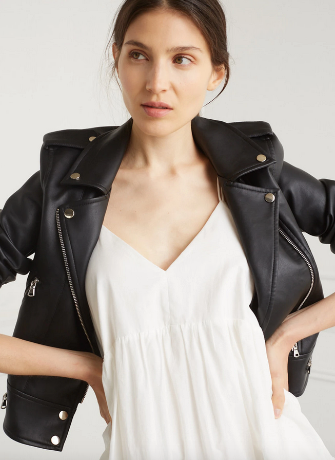 gracella leather jacket