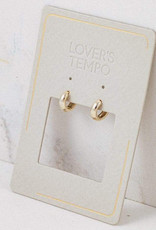 Lovers Tempo Lovers Tempo Hoop 'Bea' 10mm Earrings