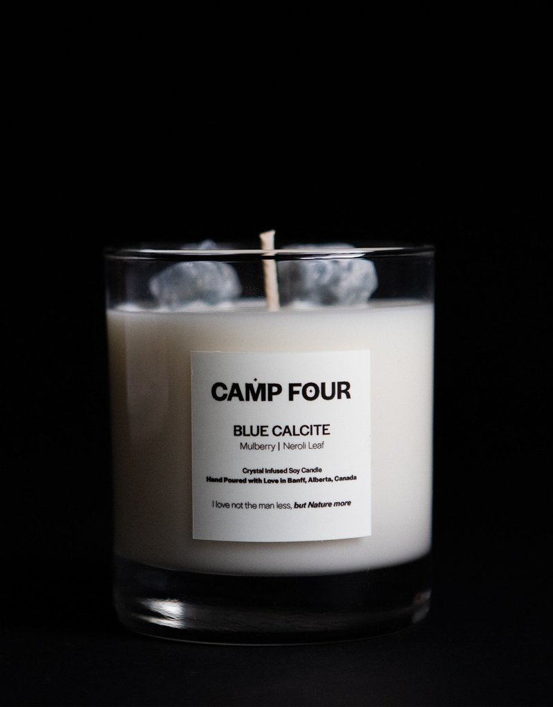 Camp Four Crystal Infused Candle