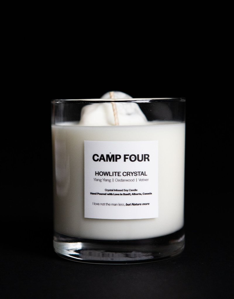 Camp Four Camp Four Crystal Infused Candle