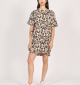 BRUNETTE BRUNETTE - The Label Leopard T-Shirt Dress
