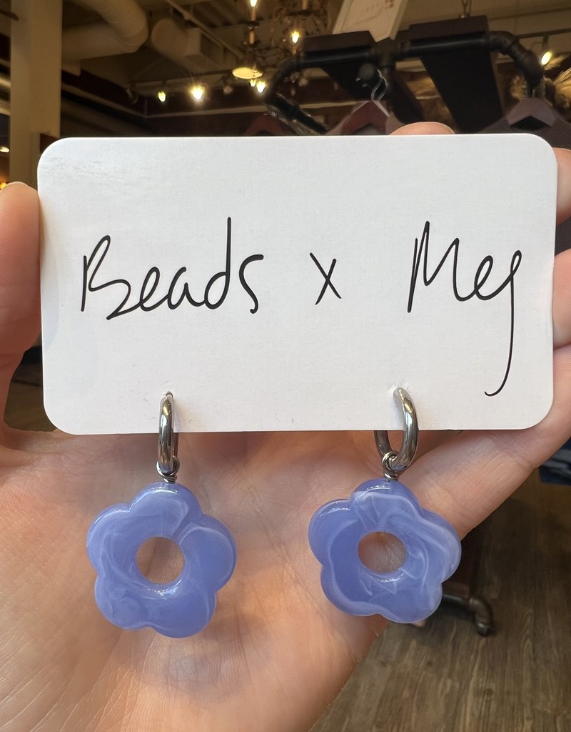 Beads x Meg Beads x Meg Bloom Hoops Earrings