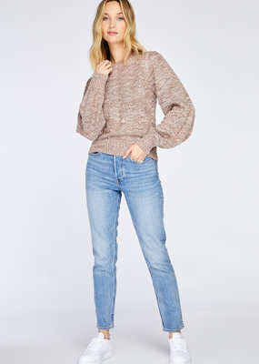 GENTLE FAWN Gentle Fawn Knit 'Amina' L/Slv Pointelle Detail