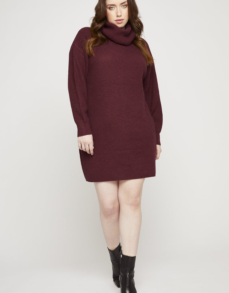GENTLE FAWN Gentle Fawn Sweater Dress 'Luisa' L/Slv Turtleneck