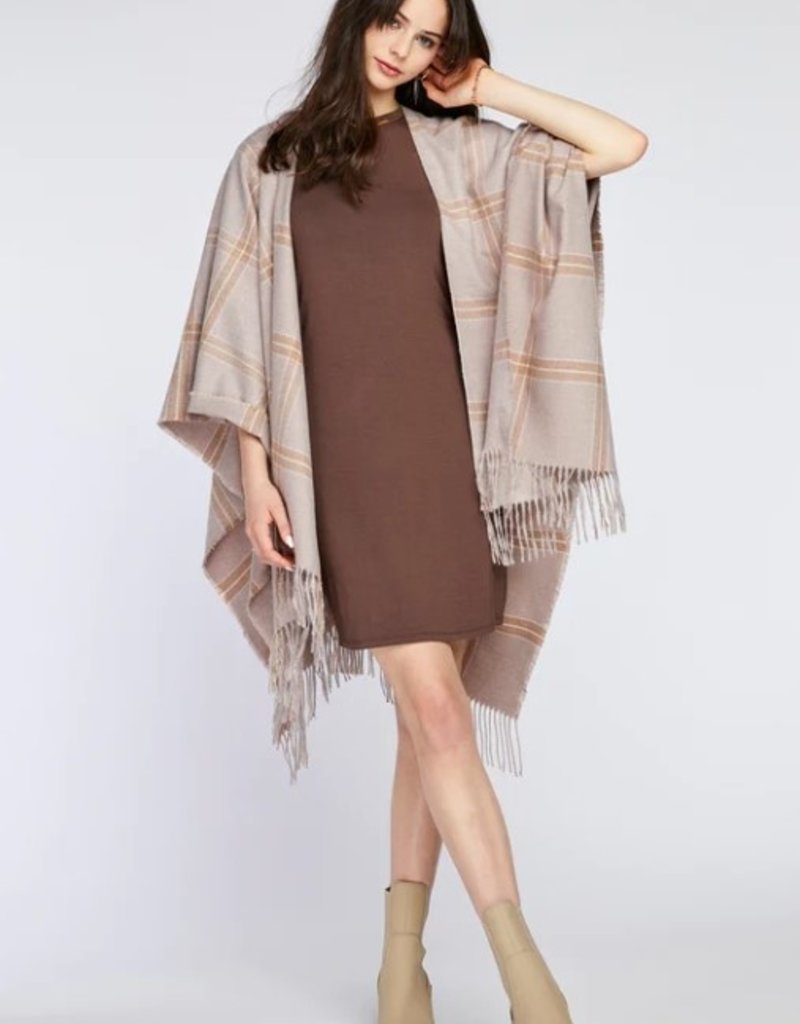 GENTLE FAWN Gentle Fawn Cover Up 'Holden' Wrap w/ Fringe Detail