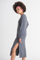 DEX Dex Sweater Dress 'Sophia' Exposed Seam Midi