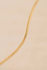 Lovers Tempo Demi Fine Mini Curb Chain Necklace