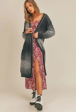 Sage The Label Sage The Label Cardi 'Rolling Stones' Ombre Long Line