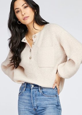 GENTLE FAWN Gentle Fawn Sweater 'Robinson' Knit Henley