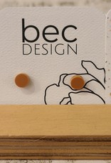 bec DESIGN bec DESIGN earrings - Bloc Studs
