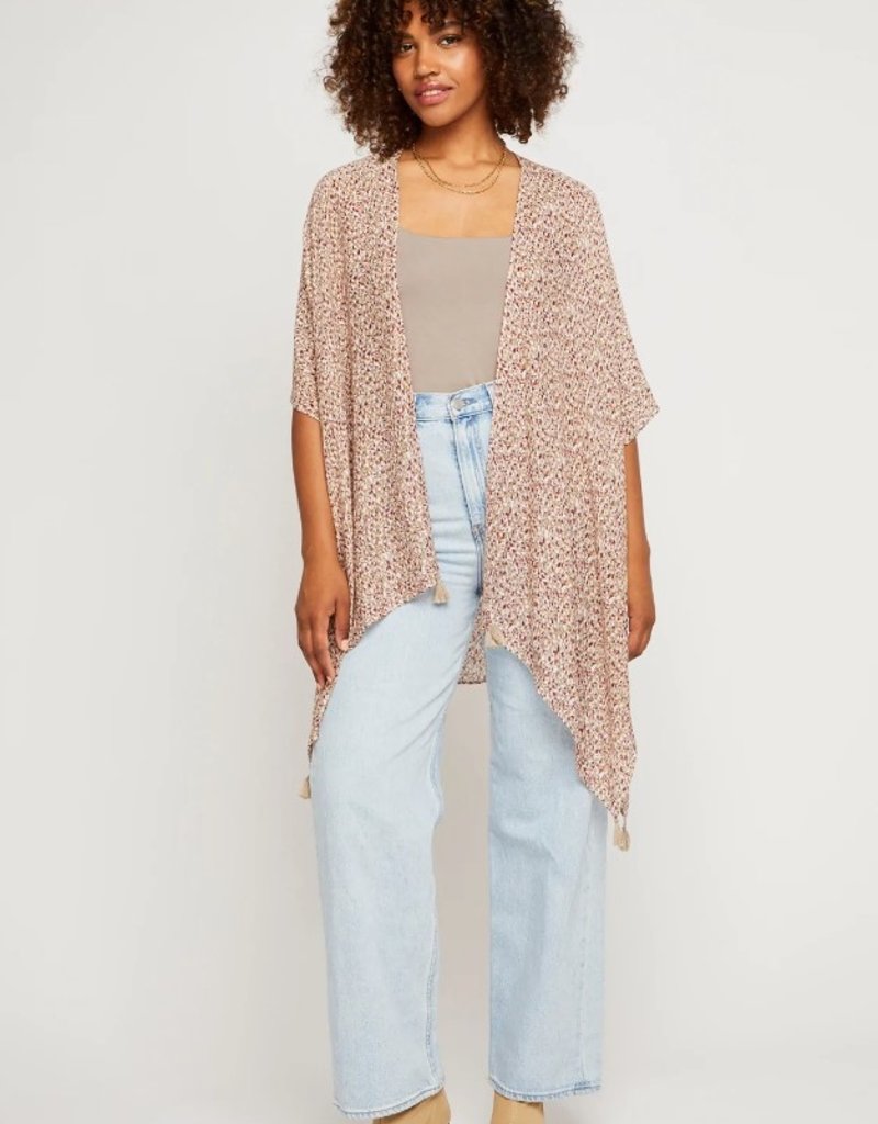 GENTLE FAWN Gentle Fawn Kimono 'Ledger' Cover Up
