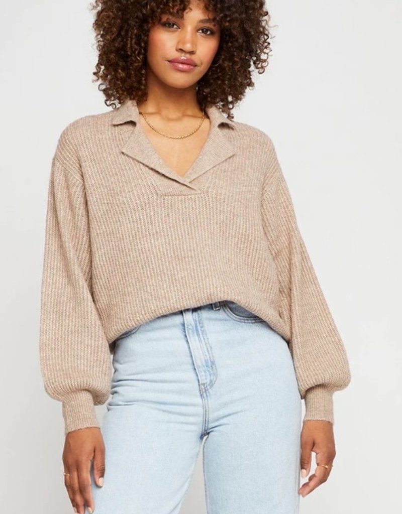 GENTLE FAWN Gentle Fawn Sweater 'Astoria' L/Slv V Neck Knit