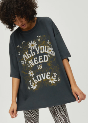 Daydreamer Daydreamer Tee - 'All You Need Is Love' Oversized