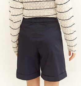 Mus & Bombon Mus & Bombon - 'Race' Elastic Waist Bermuda Short