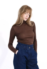 Molly Bracken Molly Bracken 'Ramona' Knitted Turtleneck Sweater