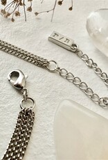 PIKA&BEAR Pika & Bear 'Ariadne' Triple Layer Tiny Curb Chain Necklace