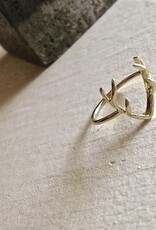 PIKA&BEAR Pika & Bear Cervus Antler Ring