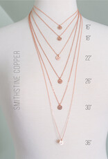 Smithstine 'Mini Three Sisters' Copper Necklace