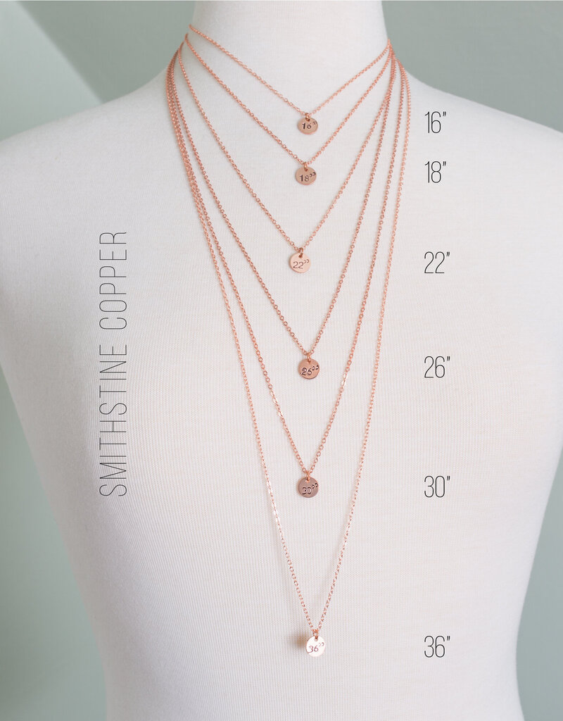 Smithstine 'Mini Three Sisters' Copper Necklace