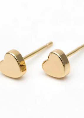'Heart' Studs Earrings