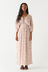 DEX 'Eliza' V Neck Maxi Dress w/ Slit