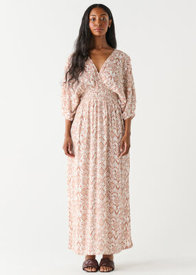 DEX 'Eliza' V Neck Maxi Dress w/ Slit