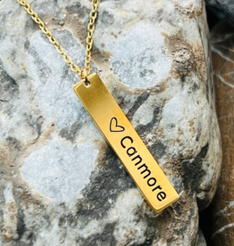 Wonderland 'Heart' Stainless Steel Pendant Necklace