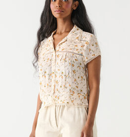 DEX 'Hayley' Floral Buttondown Blouse