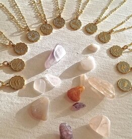PIKA&BEAR 'Zodiac' Charm Pendent Necklace