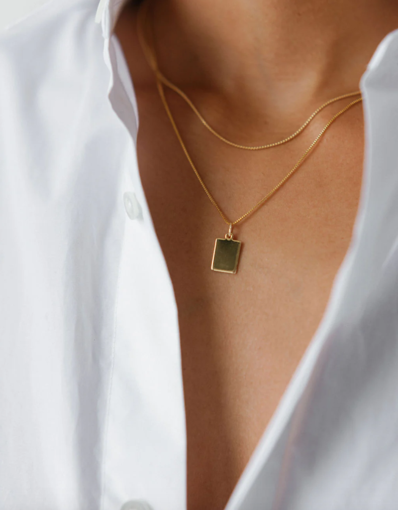 LISBETH 'Max' Pendant Necklace w/ 18" Box Chain