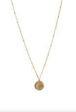 LISBETH 'Cecile' Pendant Necklace w/ 18" Satelite Chain