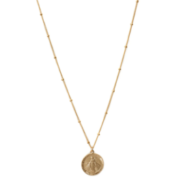 LISBETH 'Cecile' Pendant Necklace w/ 18" Satelite Chain