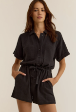 ZSUPPLY 'Look Out' Gauze S/Slv Romper