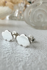 PIKA&BEAR 'Nephos' Tiny Cloud Stud Earrings