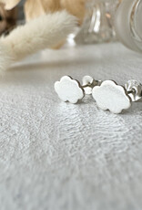 PIKA&BEAR 'Nephos' Tiny Cloud Stud Earrings