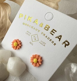 PIKA&BEAR 'Bellis' Daisy Stud Earrings