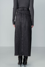 Grace & Mila 'Next' Denim Midi  Skirt w/Slit