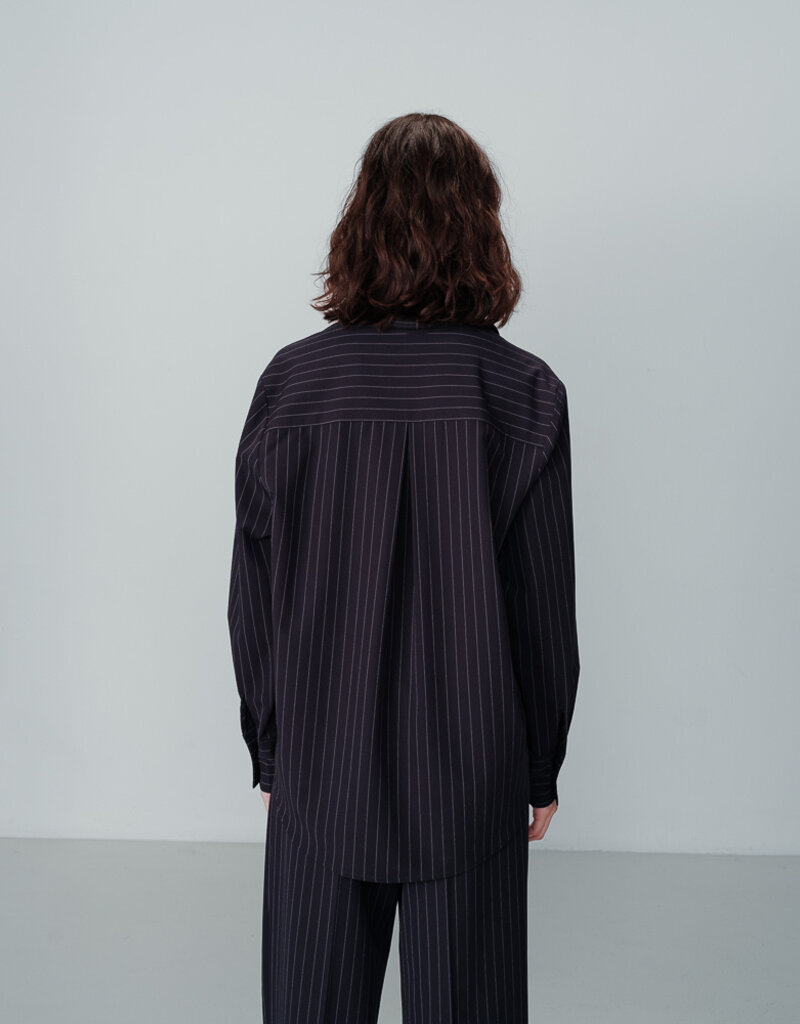 Grace & Mila 'Nawelle' Pinstripe Buttondown Blouse