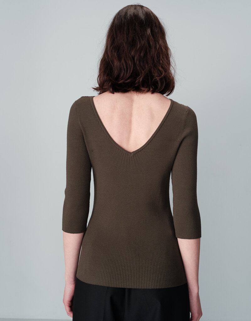 Grace & Mila 'Nathan' Revsersible Ribbed Sweater