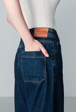 Grace & Mila '95' High Waist Wide Leg Denim Pant