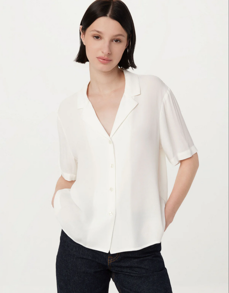 Frank & Oak 'Camp' S/Slv Collar Blouse